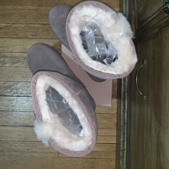 DONATED💥Koolaburra by Ugg, Grey/Purple Mid-calf Boots, Sz 9, NWOB - Picture 5 of 10